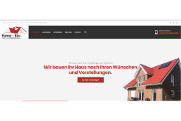 Hanne Hausbau website